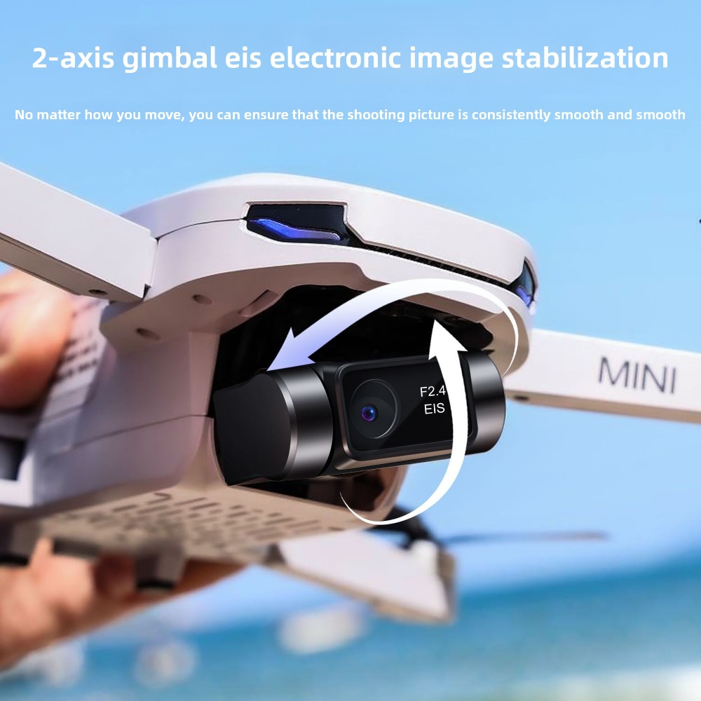 Global MiniX Drone! 4K UHD & a - Drone Gimbal Mount reseña y precio