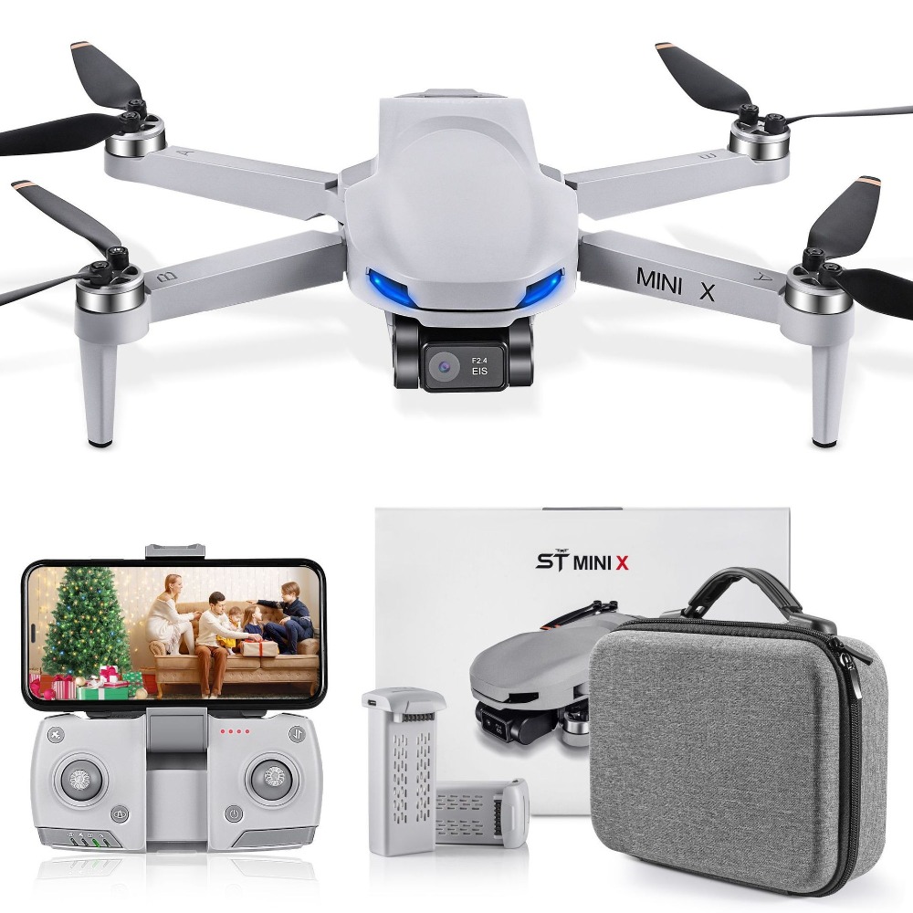 Global MiniX Drone! 4K UHD & a - Drone Gimbal Mount reseña y precio