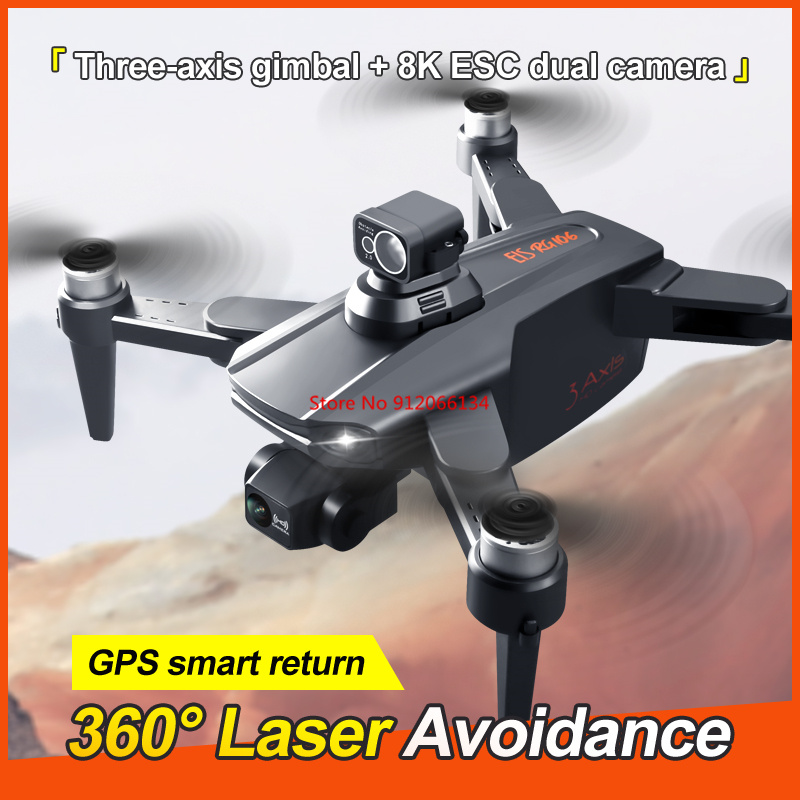 8K ESC Camera GPS Obstacle Avo - Drone Gimbal 3 Axis reseña y precio
