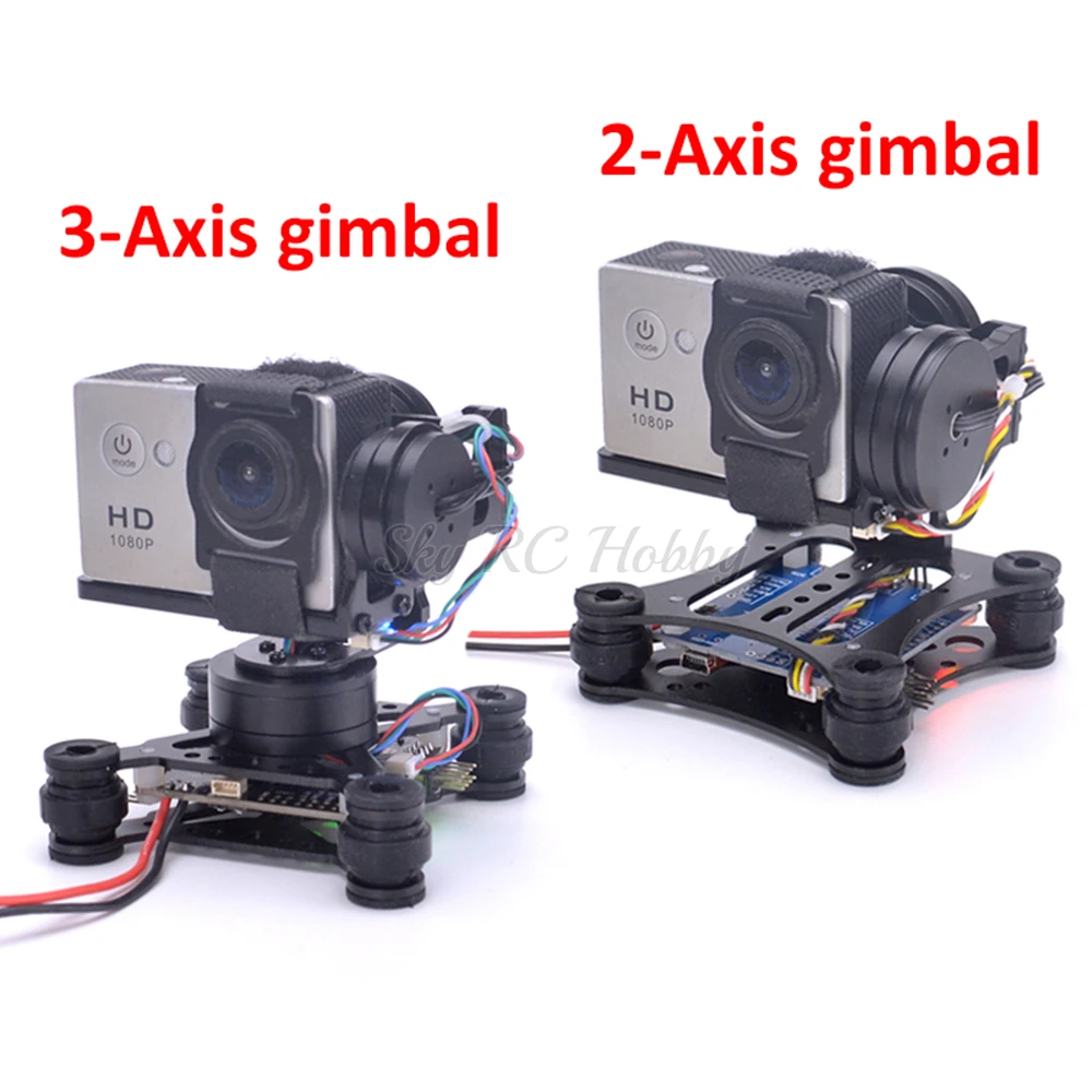 Lightweight 2-Axis / 3-Axis Br - Drone Gimbal For Gopro reseña y precio