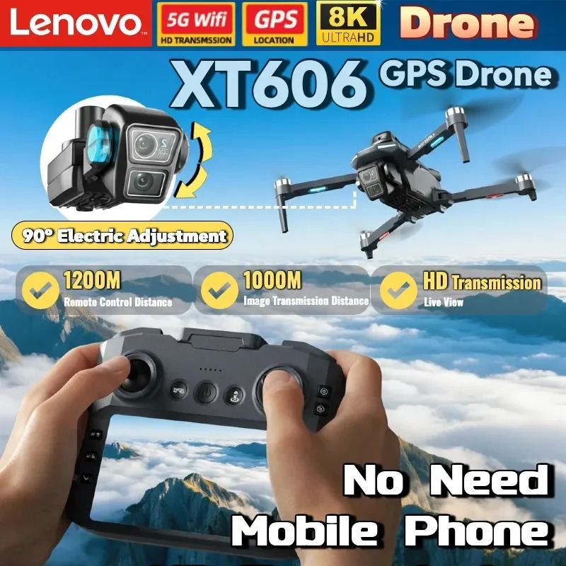 Lenovo XT606 GPS Drone Brushle - Drone Gimbal Mount reseña y precio