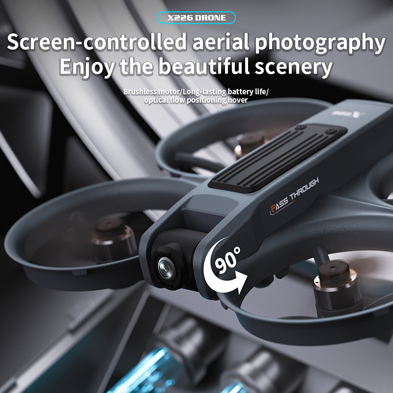 NEW X226 RC Drone 2.4G 5G WIFI - Drone Gimbal Brushless reseña y precio