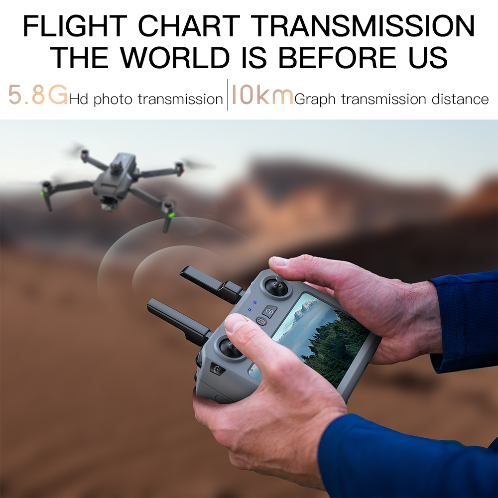 Teeggi SG909 MAX GPS Drone Wit - Drone Gimbal Brushless reseña y precio