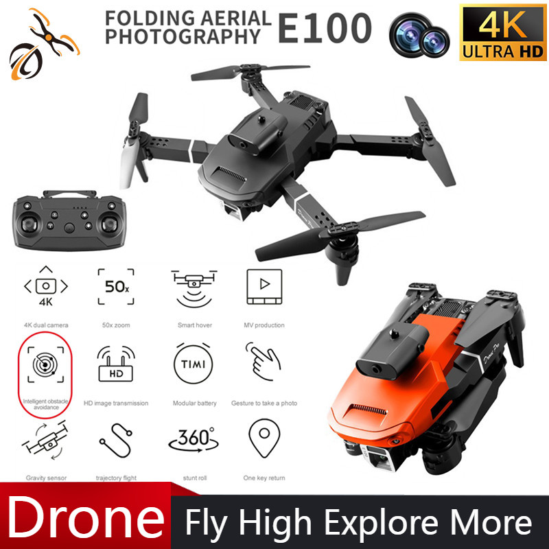 Mini E100 Four-sided Obstacle  - Drone Gimbal 2 Axis reseña y precio
