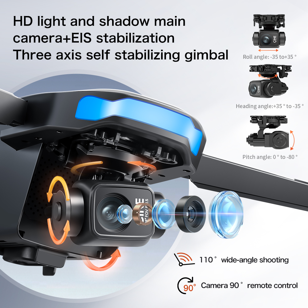 New S-X1 MAX Drone GPS 8K Prof - Drone Gimbal Brushless reseña y precio