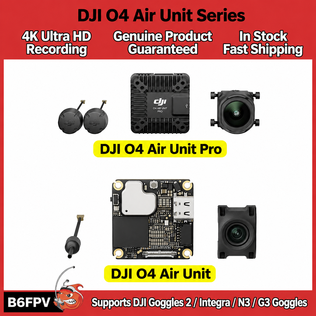DJI O4 Air Unit Series Flagshi - Drone Gimbal Controller reseña y precio