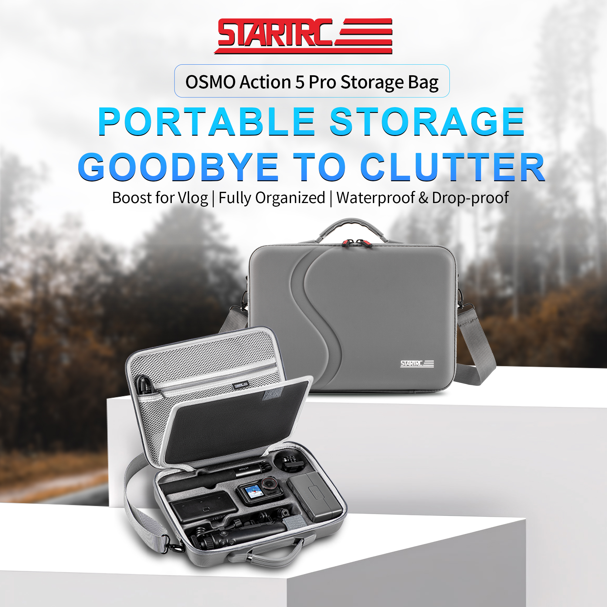 Action 5 Pro Carrying Case, Po - Drone Gimbal Case reseña y precio